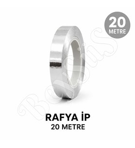 Rafya İp Gümüş 20 m