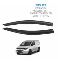 Vw Caddy Mugen Cam Rüzgarlığı 2021 sonrası 2'li  Sunplex (Beyaz)
