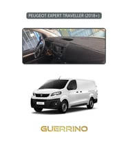 PEUGEOT EXPERT TRAVELLER 2018+TORPİDO KORUMA HALISI GRİ KENAR