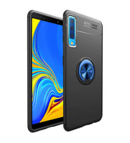 Samsung Galaxy A7 2018 Uyumlu Kılıf Zore Ravel Silikon Kapak (Kırmızı)