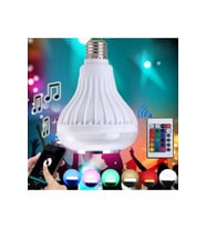 Bluetooth hoparlör LED kumandalı ampul