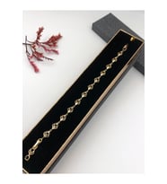 Çelik Kadın Bileklik Altın Renk Xuping Şıklığın Tamamlayıcısı 14 K Gold Renk 17+2 Cm kutulu Renk Atmaz