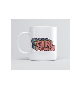 Baskılı Kupa Bardak Girl Power