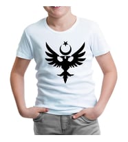 Arma - Çift Başlı Kartal Beyaz Çocuk Tshirt