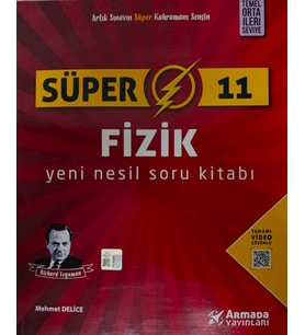 Armada  11. Sınıf Süper Fizik Yeni Nesil Soru Kitabı
