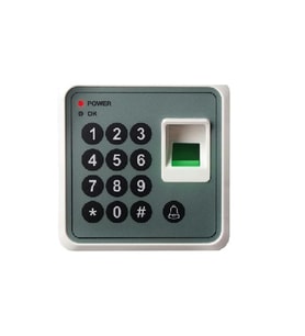 Çok Fonksiyonlu Kapı Geçiş Sistemi Parmak Izi + Kartlı Geçiş + Şifreli (10 Anahtar Hediye)