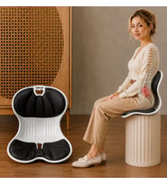 BK Gift BK Gift Softtuch Ergonomik Süngerli Bel Desteği Ofis Araç Gaming Kamp Piknik Seyahat Sırt Desteği