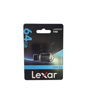 LEXAR JUMPDRIVE 64 GB USB 2.0 FLASH BELLEK SİYAH V40