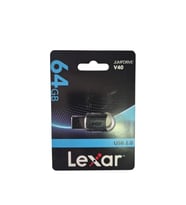 LEXAR JUMPDRIVE 64 GB USB 2.0 FLASH BELLEK SİYAH V40