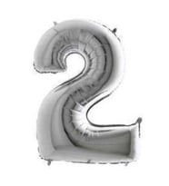 Folyo Balon 16'inç 36cm Gümüş 2 M27
