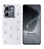Microsonic Infinix Smart 9 Kılıf PrettyCharm Tulip (Yeşil)