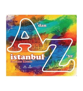 A dan Z ye İstanbula Renk Ver Boyama Kitabı