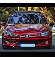 Peugeot 206 206+ 1998-2012 Uyumlu Üniversal Laguna Lip Esnek Ön Lip 2 Parça Tampon Altı Karlık Ön Ek