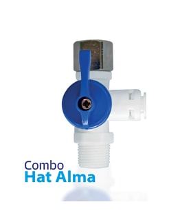 Su Arıtma Cihazı Kurulumu Için Akıllı 3/8 Combo Hat Alma Aparatı