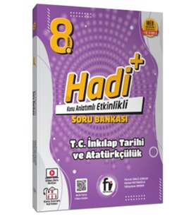 8. Sınıf T.C. İnkılap Tarihi ve Atatürkçülük Hadi Soru Bankası Fi Yayınları