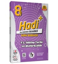 8. Sınıf T.C. İnkılap Tarihi ve Atatürkçülük Hadi Soru Bankası Fi Yayınları