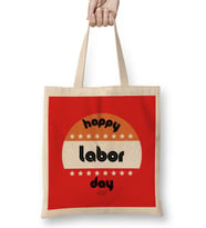Happy Labor Day 2021 Bez Çanta Uzun Saplı