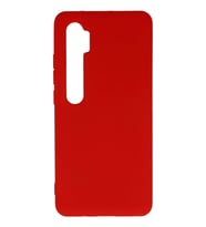 Pilelistore   Xiaomi Mi Note 10 Lite Kılıf Nano içi Kadife Silikon - Kırmızı