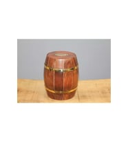 Kişiye Özel Pirinç Fıçı Kumbara - 13cm
