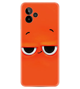General Mobile GM 24 Pro Kılıf Resimli Desenli Silikon Platinium Series Orange 1830
