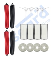 Roborock Q Revo Master Uyumlu 2 Ana Fırça 4 Yan Fırça 4 Filtre 4 Mop