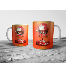 Pixxa Michael Schumacher - Schumi - Formula 1 - F1 Kupa Bardak Model 1