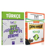 Çap TYT Türkçe Deneme ve Liderler Karması Son 8 Yıl Çıkmış Sorular Seti 2 Kitap