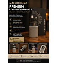 JZ Microphones Profesyonel Mikrofon – Metal Gövde