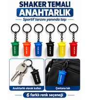 CKSpor Spor Matarası Temalı Anahtarlık Fitness Tasarımlı Çanta Aksesuarı Charm A-36