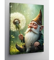 Kanvas Tablo Karahindiba Ve Cüce