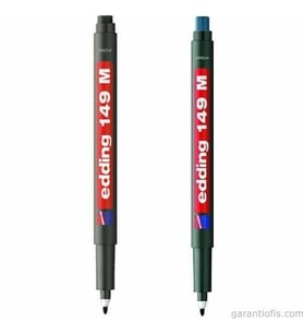 Edding 149M Silgili Mavi Asetat Kalemi