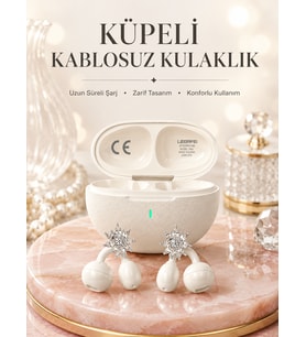 Küpeli Kablosuz Kulaklık Uzun Süreli Batarya Performansı