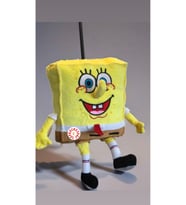 Sünger Bob Peluş Oyuncak Burunlu Hediyelik Uyku Arkadaşı 30 cm (Çok Renkli)