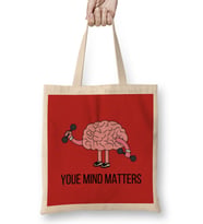 YOUR MIND MATTERS Bez Çanta Uzun Saplı