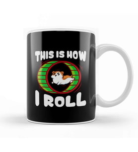 Cute & Funny This Is How I Roll Bowling Ball Pun Kupa Bardak Porselen
