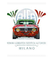 Alfa Romeo Gta Tablo Ahşap Poster Dekoratif