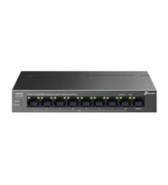 TP-LINK 8port LS109P 10/100 1-UPLINK 63W FULL POE YÖNETİLEMEZ SWITCH