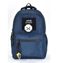 Elatae Unisex Ortopedik Çok Gözlü Günlük Seyahat Okul Sırt Çantası Lacivert 51691