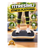 Titreşimli Fitness Platformu – Evde Egzersiz ve Çok Bölgeli Kas Aktivasyonu