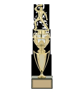 ODAK KUPA - Figürlü Kupalar - Masa Tenisi Erkek Figürlü Kupalar FG-044 C - 37 cm