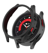 Sneezy Samsung Galaxy Watch 5 Pro PC Sert Dış Kasa Koruyucu (Siyah)