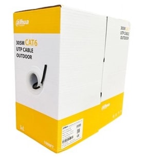 Dahua DH-PFM920-6UN Cat6 UTP Dış Mekan Siyah 305 metre