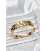 316L Çelik Gold Renk Vintage Model Kadın Kelepçe Bileklik TJ-BB8071
