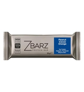 Zbarz Yüksek Protein Bar - Yer Fıstığı , Portakal & Kakao 35 g e