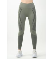 Maraton SlimFit Kadın    Açık Haki Tayt 812081