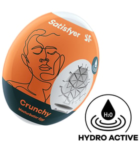 Satisfyer İçi Tırtıklı Crunchy Mastürbatör
