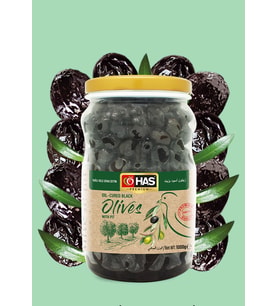 Yağlı Sele Siyah Zeytin  1000 G