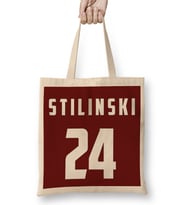 Stıles Stılınskı 24 Teen Wolf Serıes Teen Wolf Lover Bez Çanta Uzun Saplı