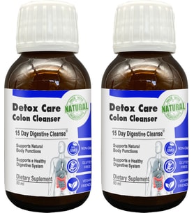 Detox Care: 2 Adet 15 Günlük Pratik Şurup Formülü