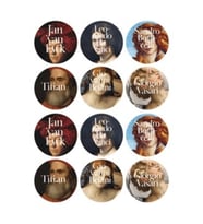 İkonik Tablolar Sticker (12’li)